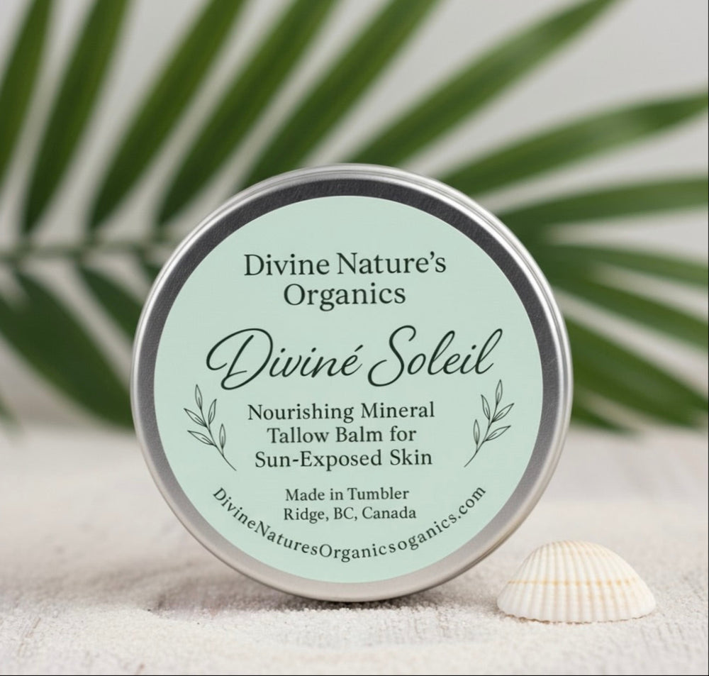 Divine' Soleil -Nourishing Mineral Tallow Balm for Sun-Exposed Skin
