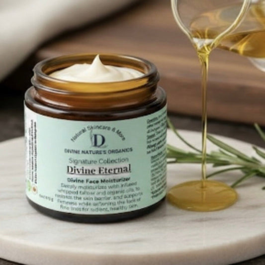 Divine Eternal – Signature Series |  A Luxurious Natural Face Moisturizer for Timeless Beauty”